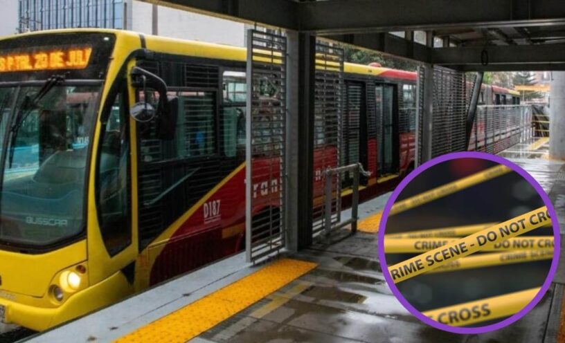muerto en Transmilenio