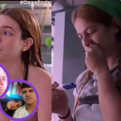reacción del novio de Kathe en El Desafío Siglo XXI por su embarazo