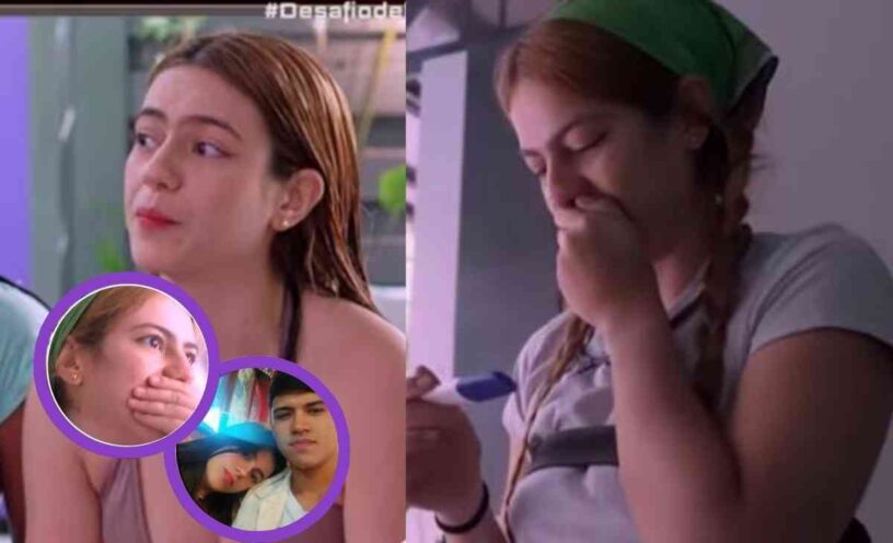 reacción del novio de Kathe en El Desafío Siglo XXI por su embarazo
