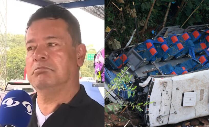 joven denunció fallas en el bus del accidente en Antioquia