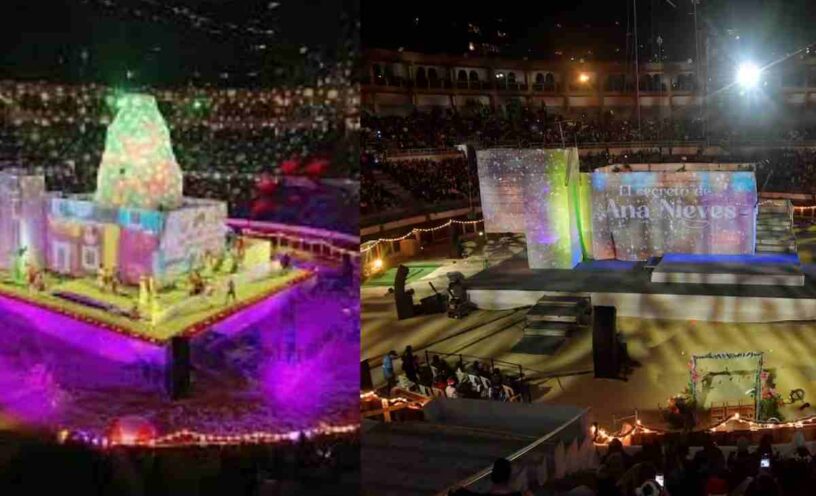 Show de luces 360° en la antigua plaza de toros