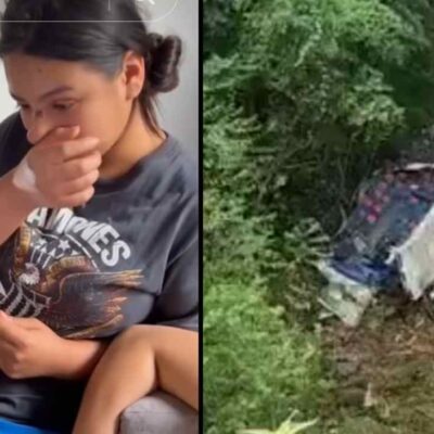 Sobreviviente del accidente en Antioquia habló con la voz afónica