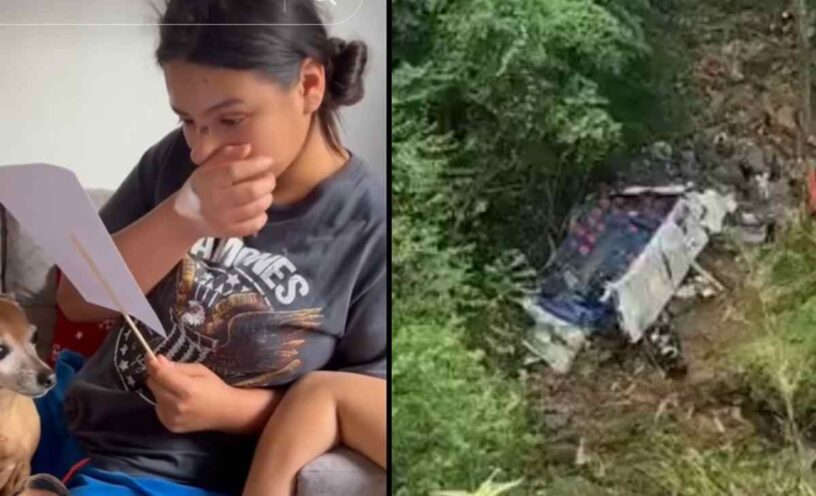 Sobreviviente del accidente en Antioquia habló con la voz afónica