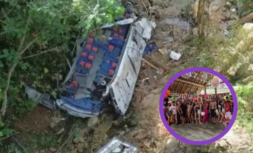 ¿Quién organizó la excursión de los estudiantes del accidente del bus en Antioquia?