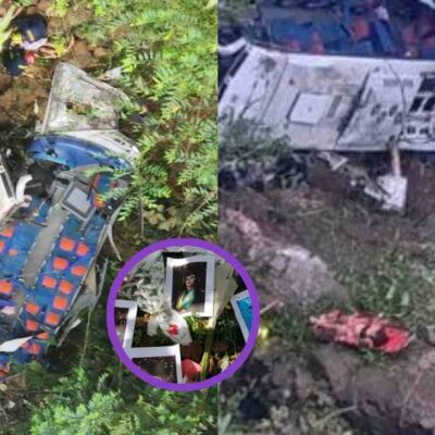 video del bus minutos antes de la tragedia en Antioquia