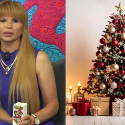El ritual de Mhoni Vidente con el árbol de Navidad para atraer amor, dinero y salud en 2026