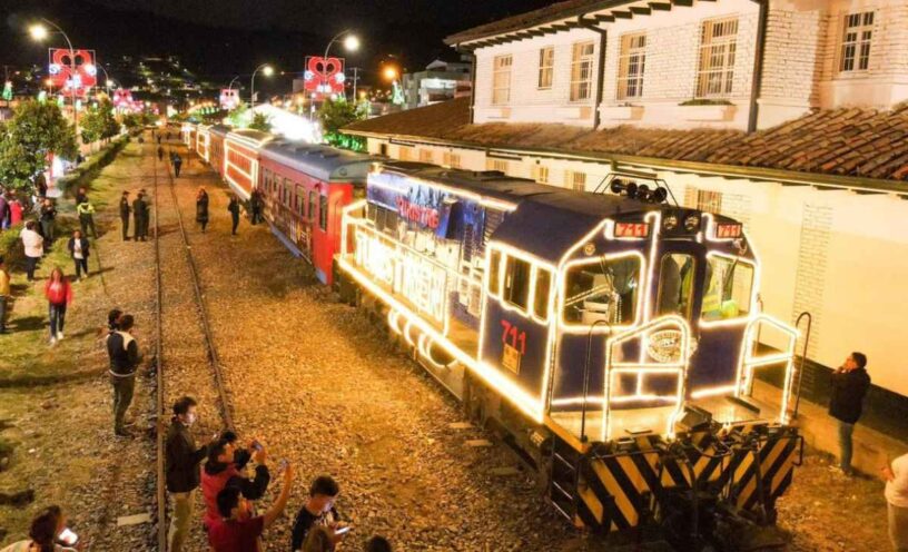 Regresa el famoso Tren de la Navidad de Boyaca este 2025