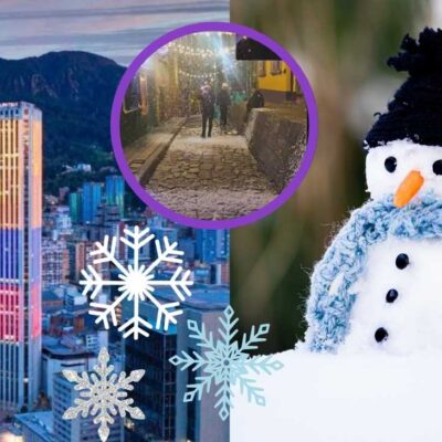 ¿Dónde disfrutar de show de nieve en Bogotá para Navidad?