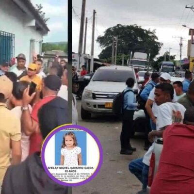 video de la niña que fue encontrada sin vida en un costal en La Guajira
