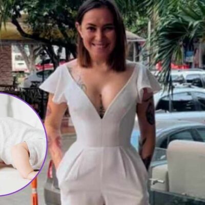 Preocupante detalle en el cuerpo del bebé de Vivian Polaína