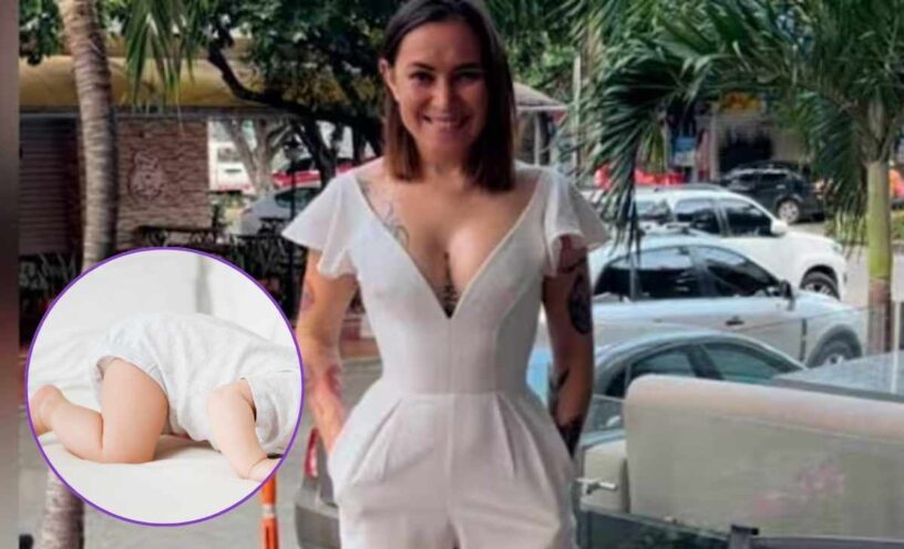 Preocupante detalle en el cuerpo del bebé de Vivian Polaína