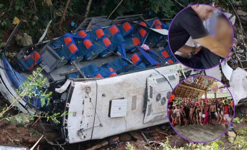 Sobreviviente del accidente en Antioquía relató cómo cayó el bus