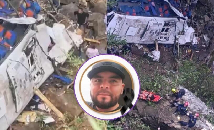 Identidad del conductor del bus que cayó a un abismo en Antioquía