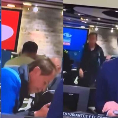 video del empleado de Noticias Caracol que fue captado en presunta infidelidad en pleno noticiero en vivo