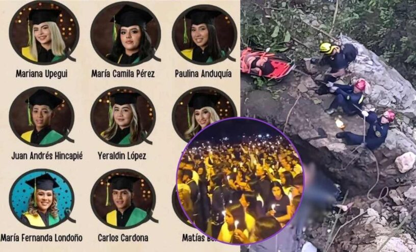 Así fue el último llamado a lista de los estudiantes que murieron en accidente en Antioquía