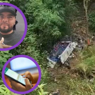 El mensaje que defiende al conductor del bus del accidente de Antioquia