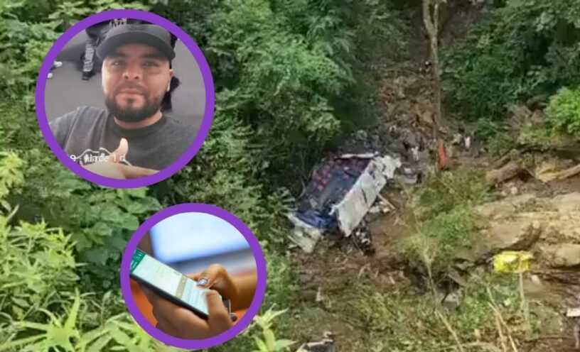 El mensaje que defiende al conductor del bus del accidente de Antioquia