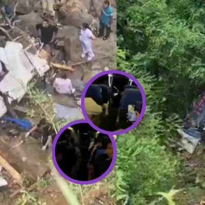 video del bus minutos antes de la tragedia en Antioquia