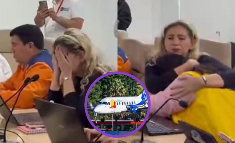 reacción al accidente de Satena