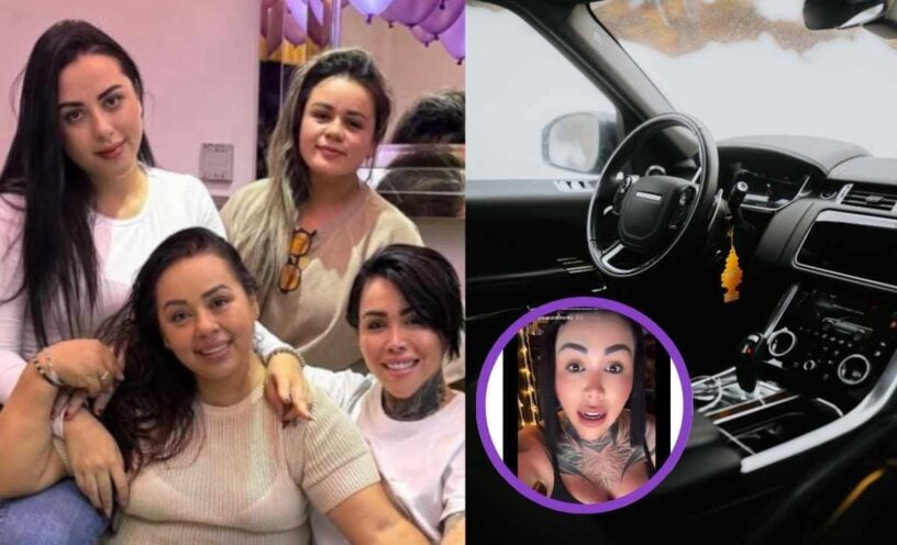 El video del accidente de tránsito que sufrió la hermana de Yina Calderón