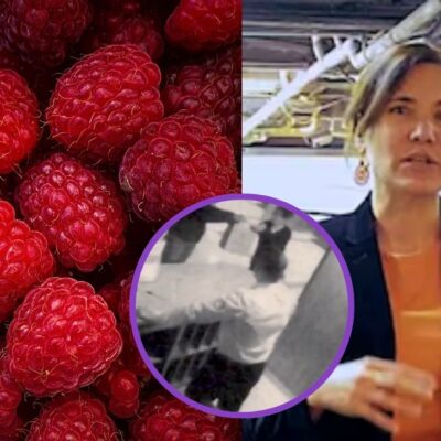 Revelaron video del domiciliario que entregó las frambuesas envenenadas con Talio