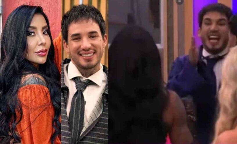 El video de la pelea entre Valentino y Marcela Reyes en el primer capítulo de 'La casa de los famosos Colombia 3'