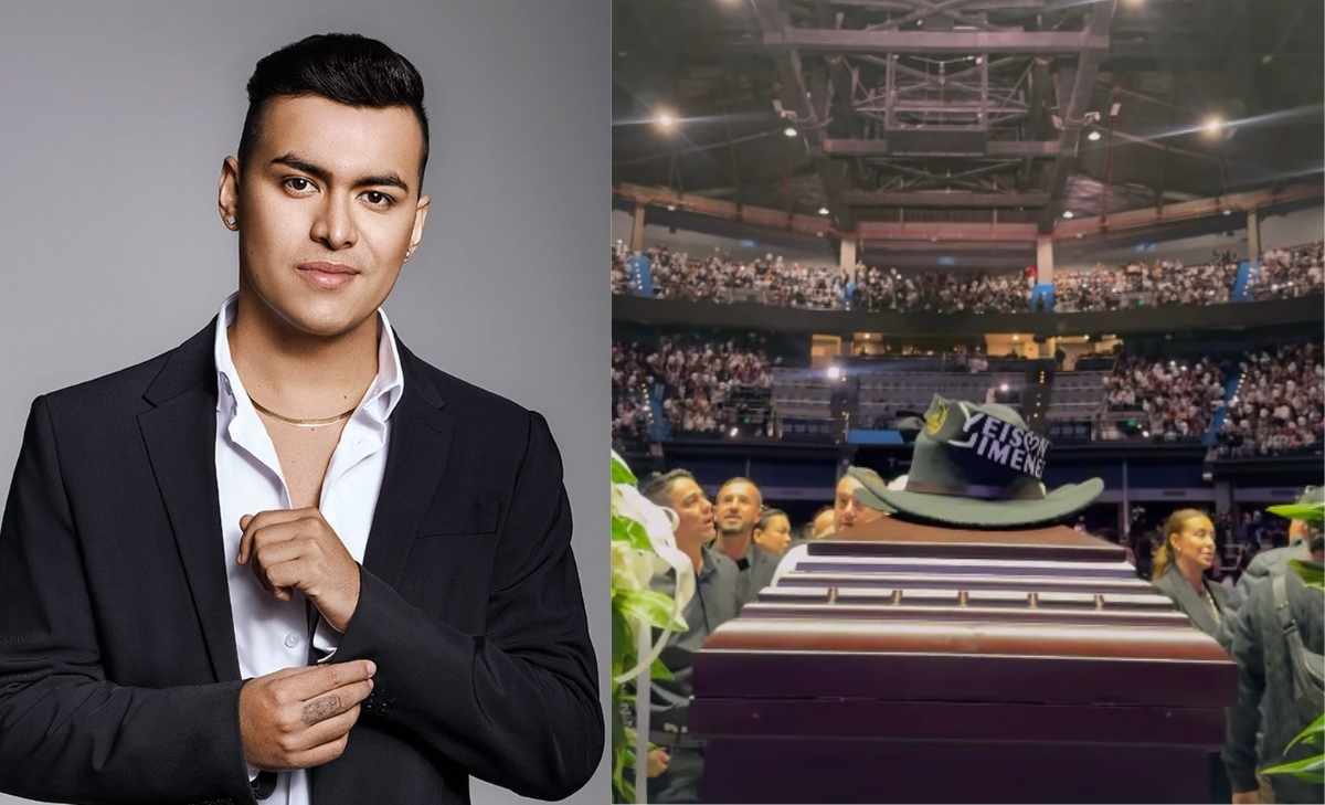 El cuerpo de Yeison Jiménez no estuvo dentro del cajón en el Movistar Arena?