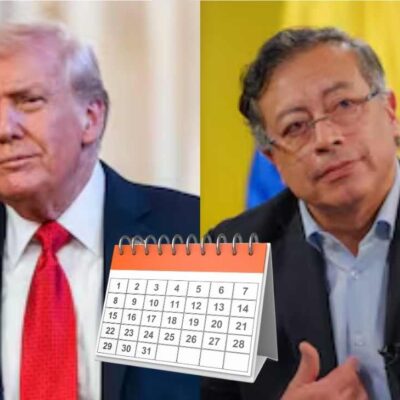 ¿Cuándo se reunirán Gustavo Petro y Donald Trump en La Casa Blanca?