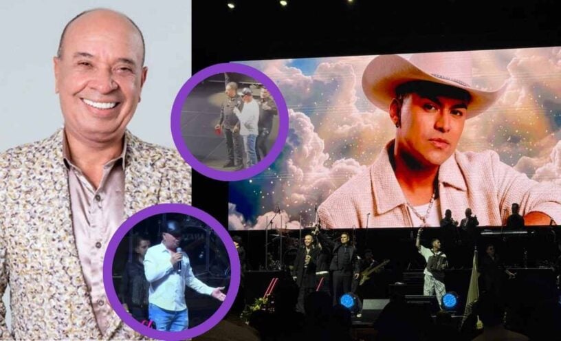 El video de la discusión de Luis Alberto Posada con los músicos de Yeison Jiménez