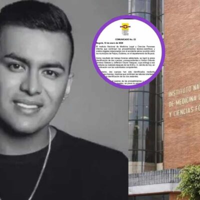 ¿Qué dijo Medicina legal en el informe forense sobre el accidente de Yeison Jiménez?
