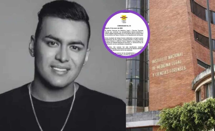 ¿Qué dijo Medicina legal en el informe forense sobre el accidente de Yeison Jiménez?