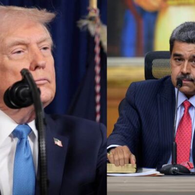 reacción de Donald Trump a la captura de Nicolás Maduro