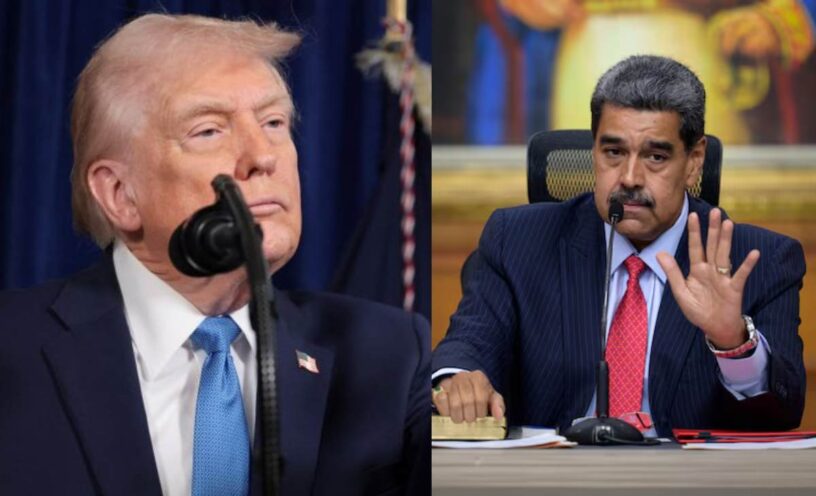 reacción de Donald Trump a la captura de Nicolás Maduro