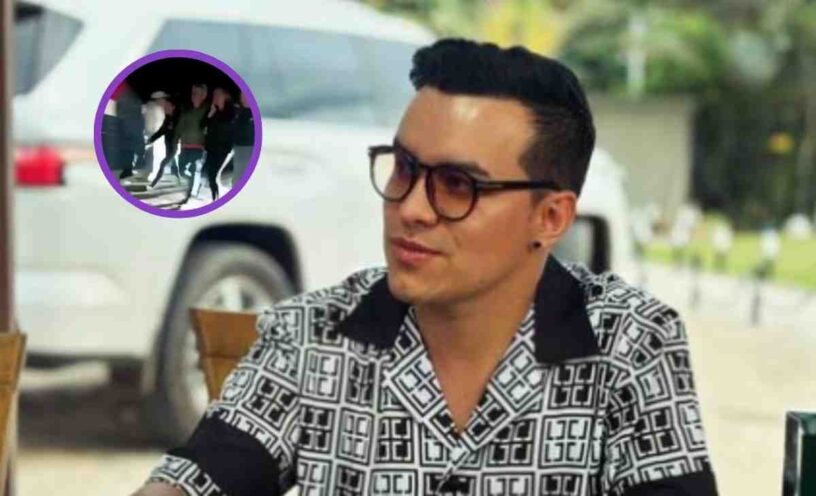 Esposa de Yeison Jiménez llega al lugar del accidente donde perdió la vida el cantante