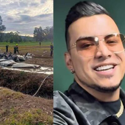 El video del extraño suceso que fue captado en la vereda donde cayó la avioneta en la que murió Yeison Jiménez