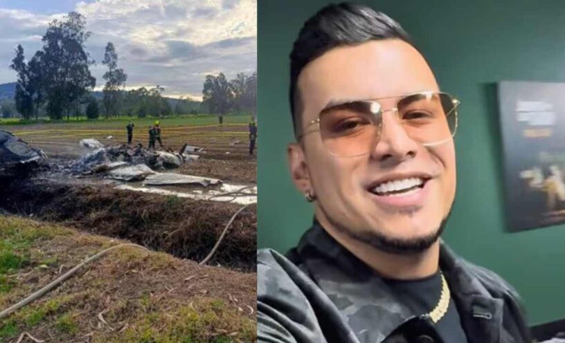 El video del extraño suceso que fue captado en la vereda donde cayó la avioneta en la que murió Yeison Jiménez