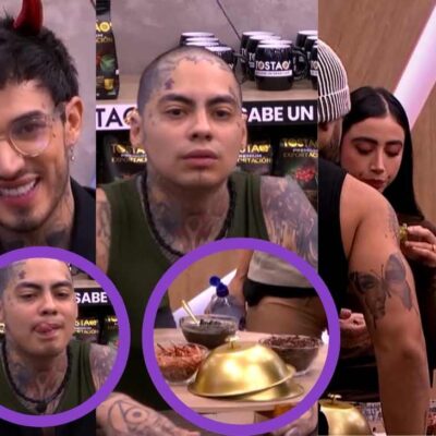 El video de Valentino Nicolás Arrieta y demás participantes comiendo insectos en 'La casa de los famosos Colombia 3'