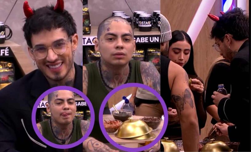 El video de Valentino Nicolás Arrieta y demás participantes comiendo insectos en 'La casa de los famosos Colombia 3'