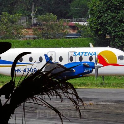 habló campesino que encontró el avión de Satena