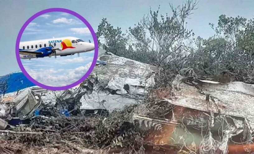 ¿Cuál es la primera hipótesis de lo ocurrido en el accidente del avión de Satena?