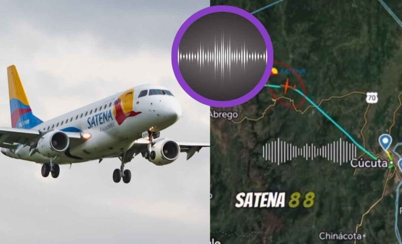 Apareció audio de la última comunicación que tuvo el avión de Satena antes del accidente