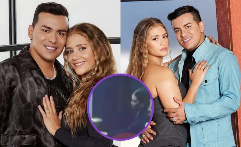 Lamentable video de la esposa de Yeison Jiménez junto a su féretro
