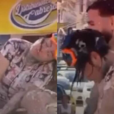 Yina Calderón pasada de tragos