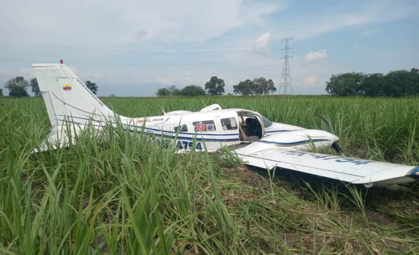se accidentó avión que viajaba entre Popayán y Cali