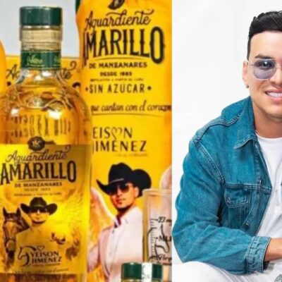 Invima advierte sobre falso licor con imagen de Yeison Jiménez