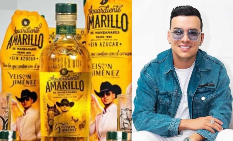 Invima advierte sobre falso licor con imagen de Yeison Jiménez