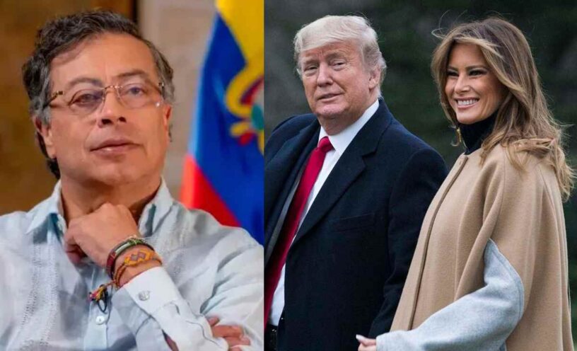 ¿Cuánto costó el vestido que Gustavo Petro le regaló a Melania Trump?