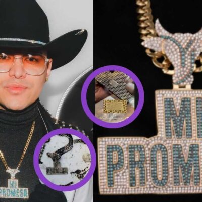 Apareció foto del mensaje que grabado en el collar de Yeison Jiménez y que hablaría de su muerte