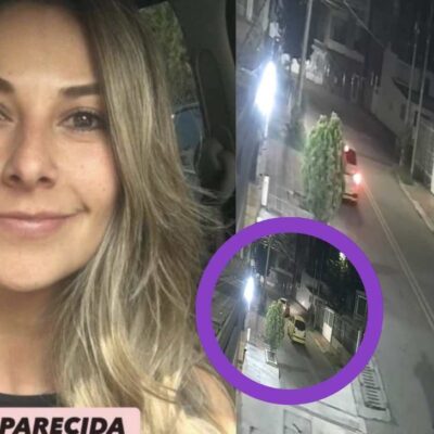 El video del momento exacto en el que 2 hombres se llevaron a Diana Ospina justo frente a su casa