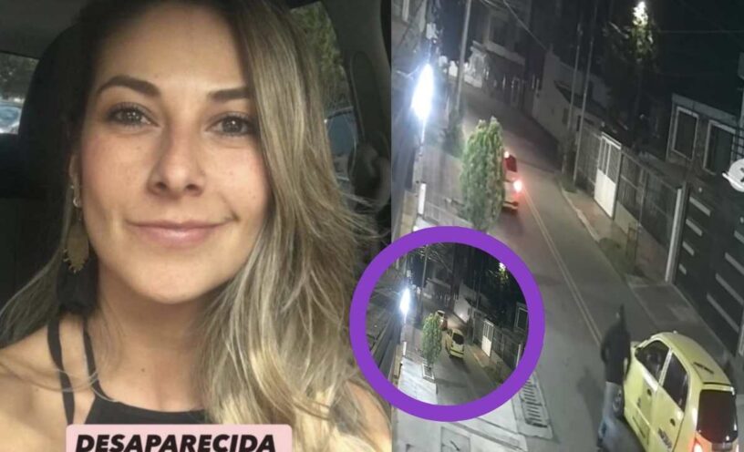 El video del momento exacto en el que 2 hombres se llevaron a Diana Ospina justo frente a su casa